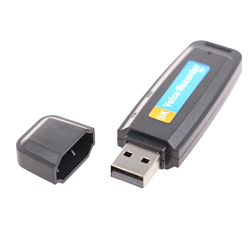 USB hlasový záznamník černý                    - náhľad 4
