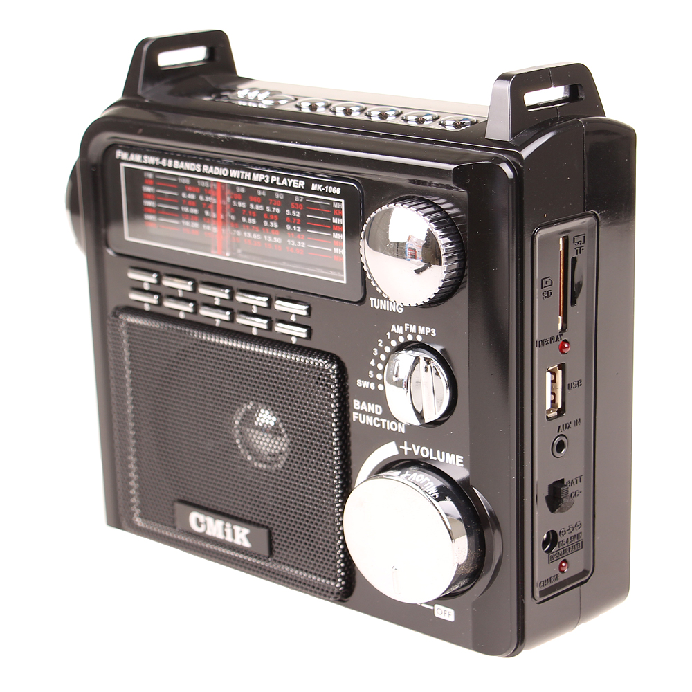 Přenosné radio CMIK MK-1066 černé - náhľad 3
