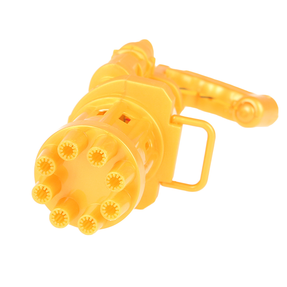 Dětská elektrická bublinková pistolka zlatá - náhľad 2