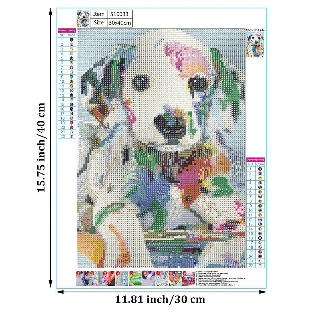 Diamantový obraz dalmatin - náhľad 1