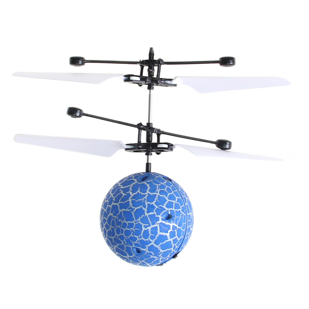 Létající LED koule tmavě modrá - náhľad 5