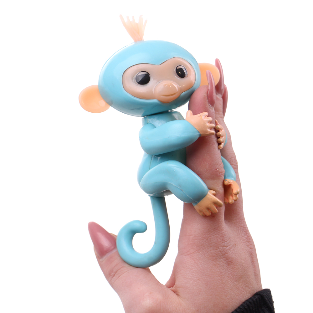 Opička na prst světle modrá - náhľad 1
