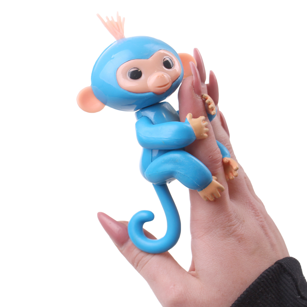 Opička na prst tmavě modrá - náhľad 1