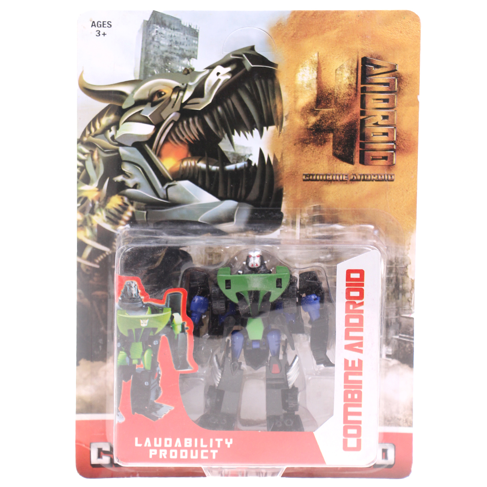 Plastový robot var. 3 - náhľad 1