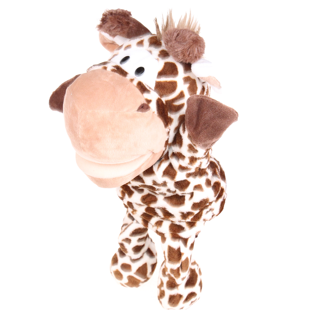 Plyšový maňásek s nohama na ruku žirafa  - náhľad 1