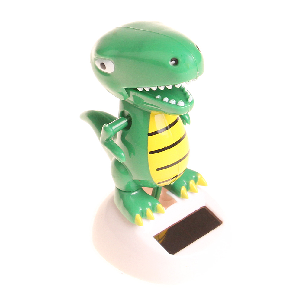 Solární tančící dekorace krokodýl zelený - náhľad 1