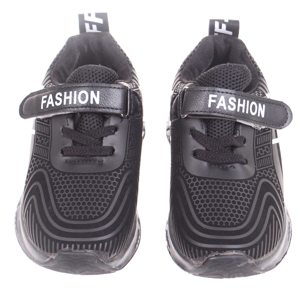 Dětské svítící boty FASHION černé - náhľad 2