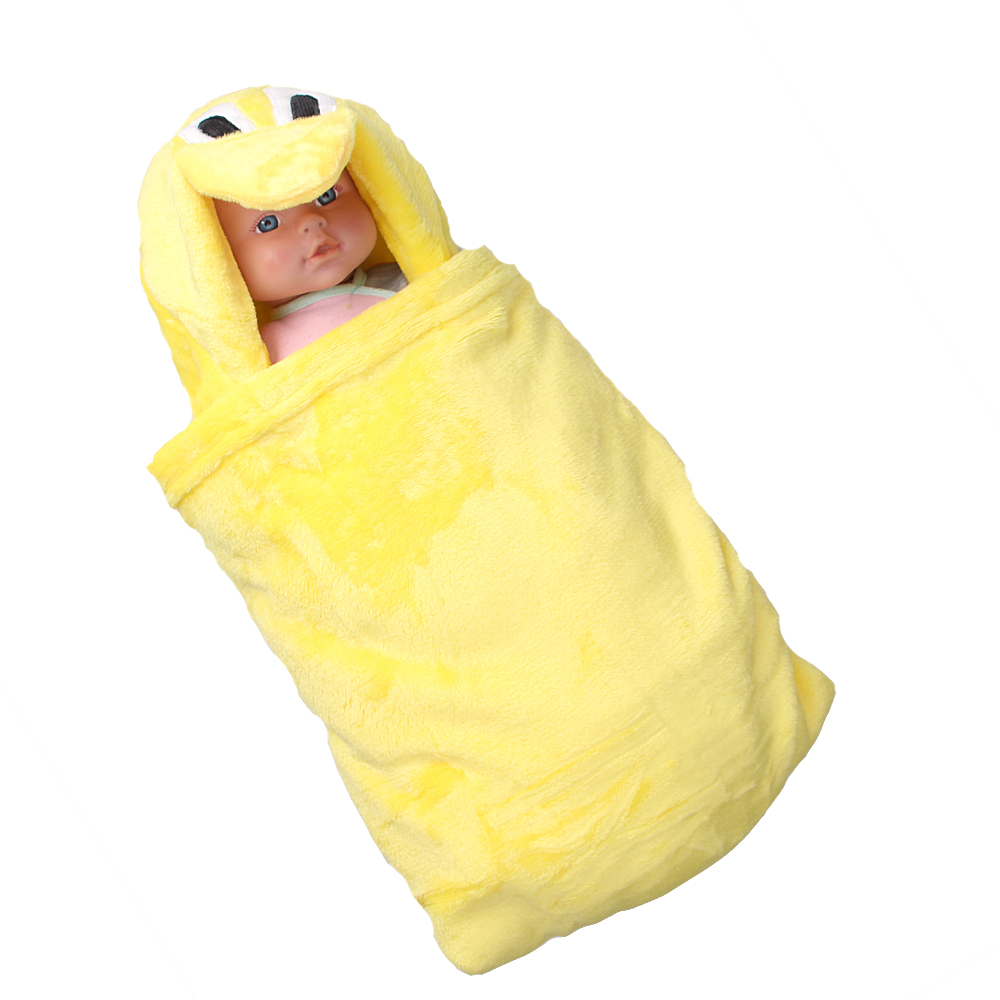 Dětská deka Happy Baby žlutá – kačenka - náhľad 3