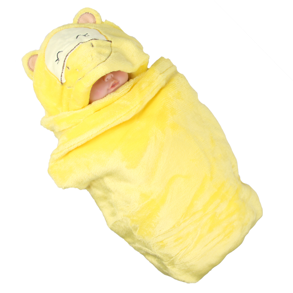 Dětská deka Happy Baby žlutá – lvíček - náhľad 3