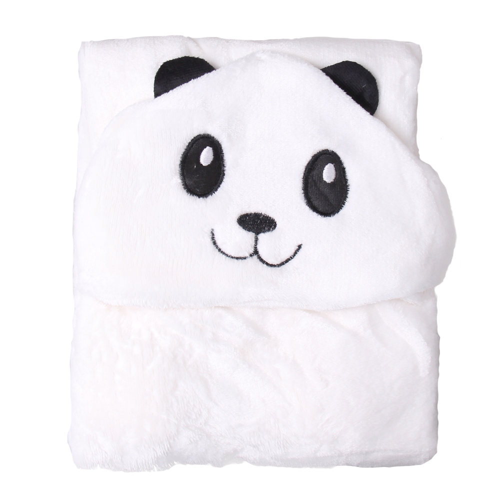Dětská deka Happy Baby bílá – panda - náhľad 1