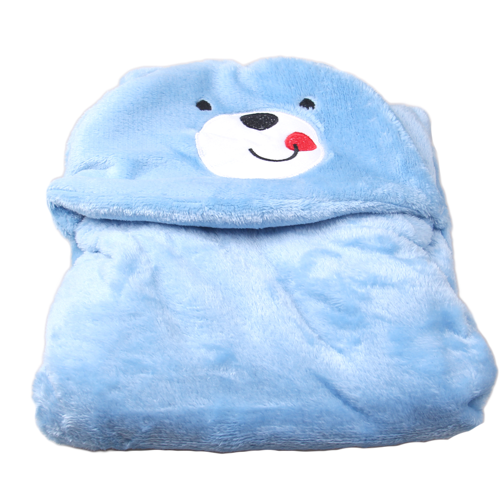 Dětská deka Happy Baby modrá – medvídek - náhľad 1