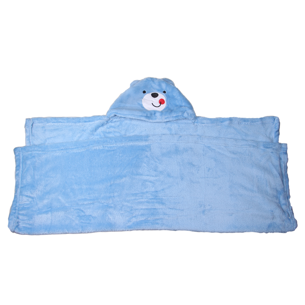 Dětská deka Happy Baby modrá – medvídek - náhľad 3