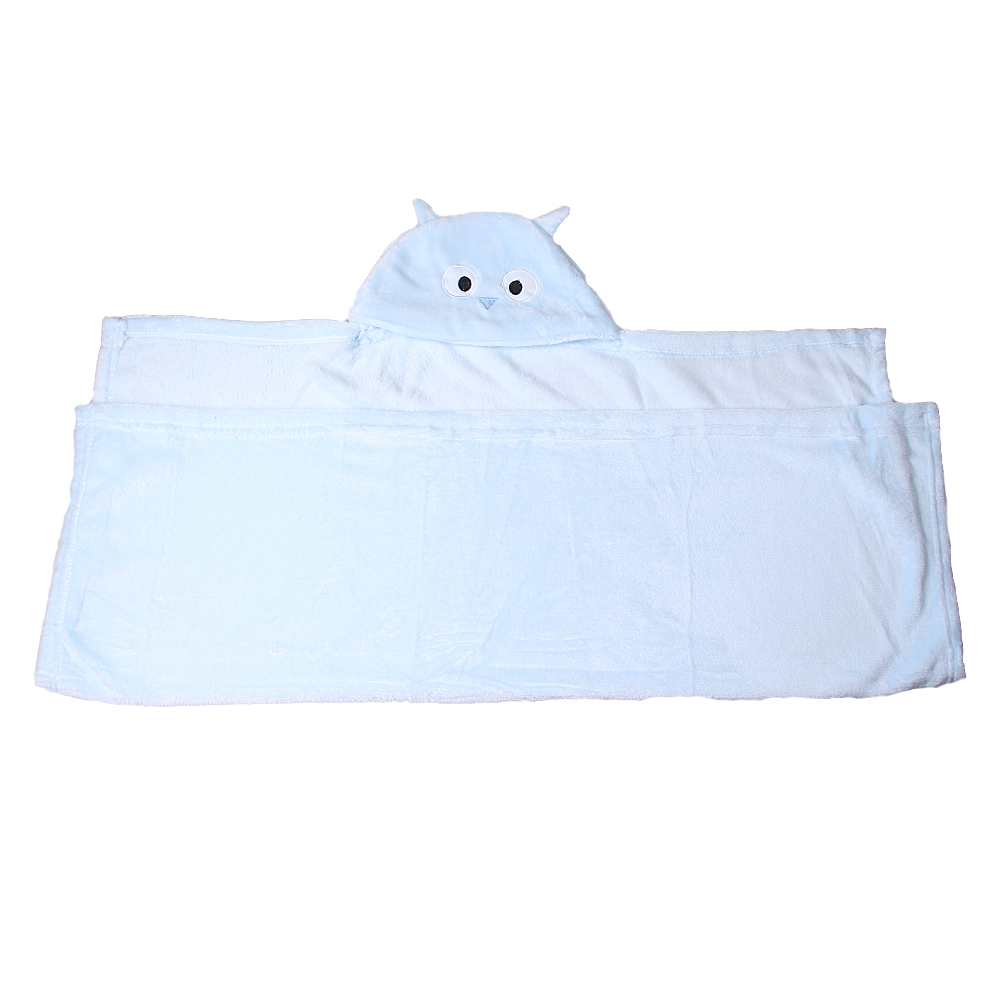 Dětská deka Happy Baby modrá – sova - náhľad 2