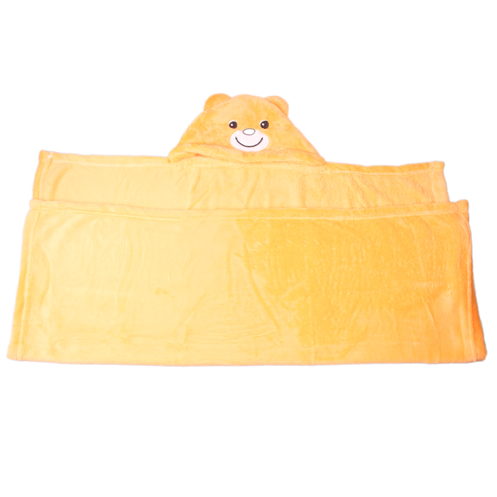 Dětská deka Happy Baby oranžová – medvídek - náhľad 2