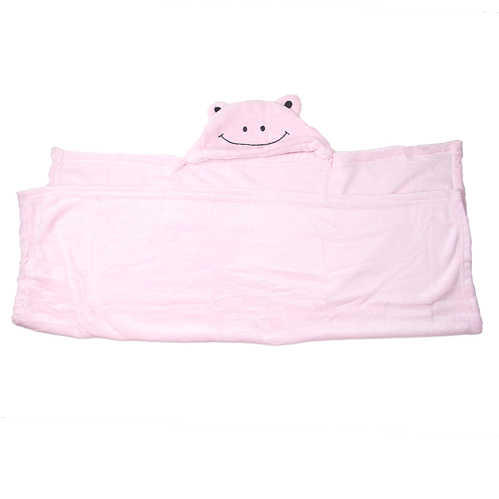 Dětská deka Happy Baby růžová – žabička - náhľad 2