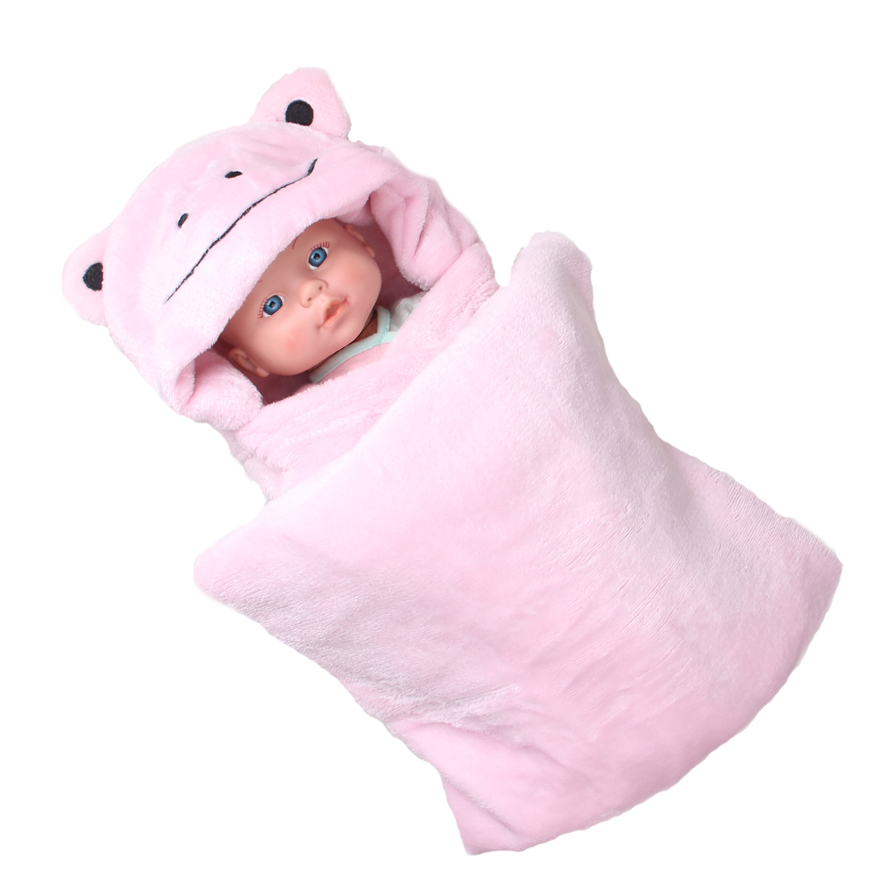 Dětská deka Happy Baby růžová – žabička - náhľad 3
