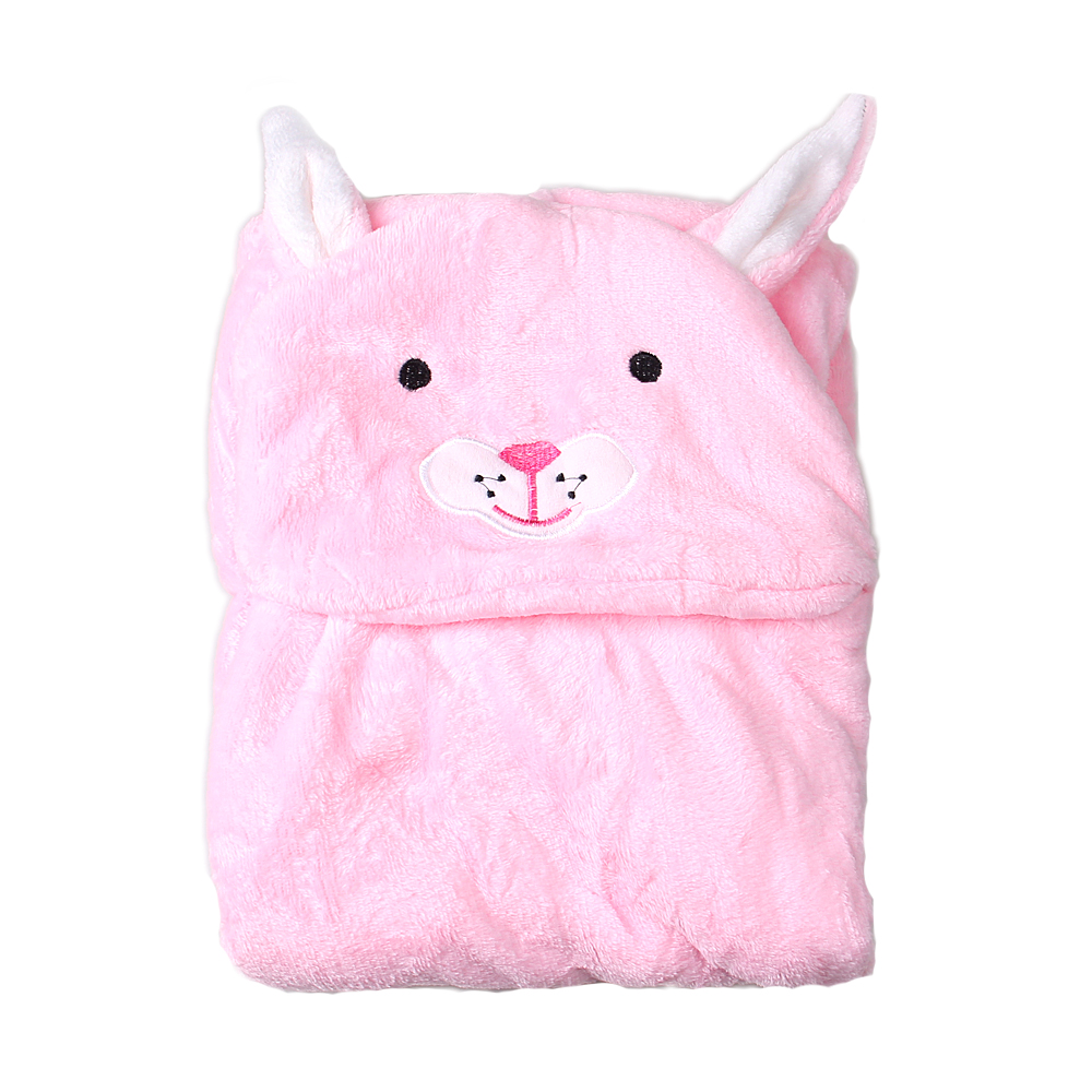 Dětská deka Happy Baby růžová – králíček - náhľad 1