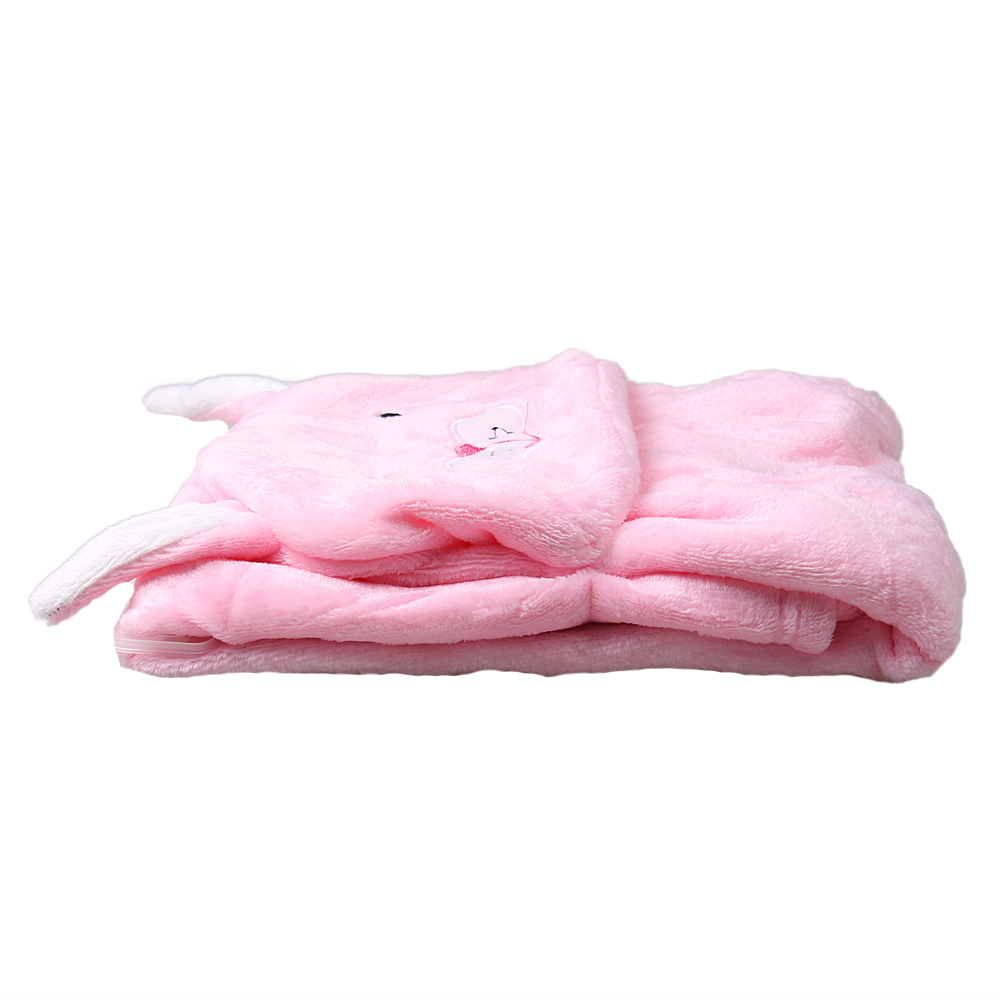 Dětská deka Happy Baby růžová – králíček - náhľad 2