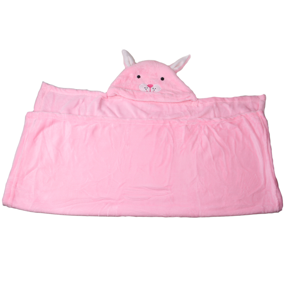 Dětská deka Happy Baby růžová – králíček - náhľad 3