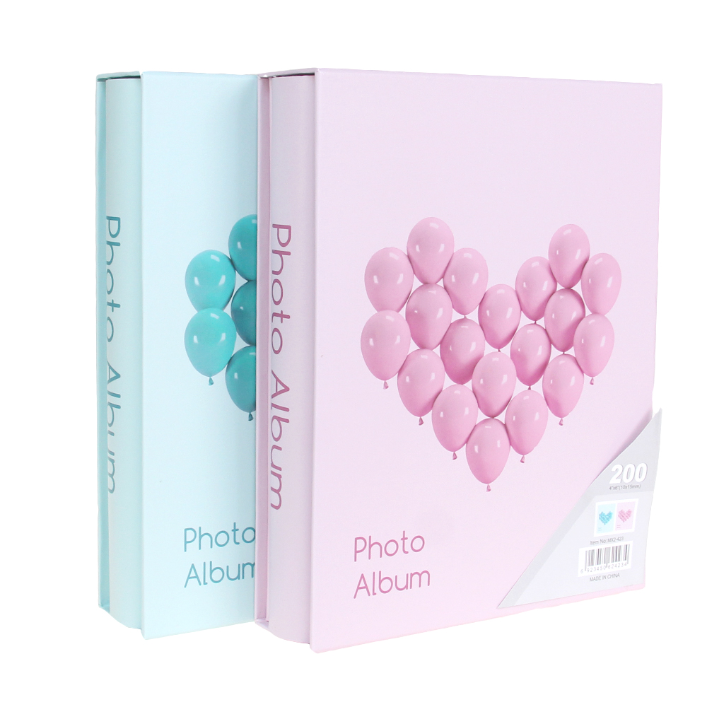  Fotoalbum na 200 fotografií balónkové srdce - náhľad 2