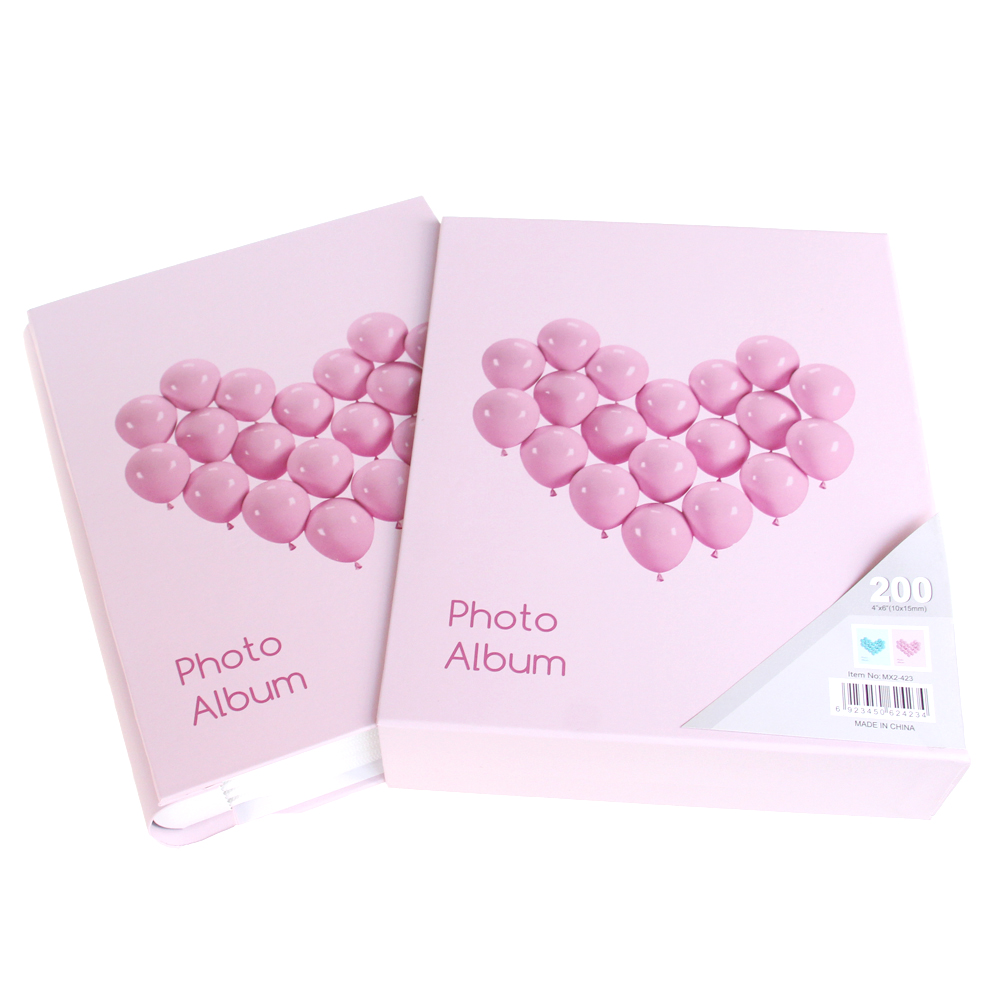  Fotoalbum na 200 fotografií balónkové srdce - náhľad 4