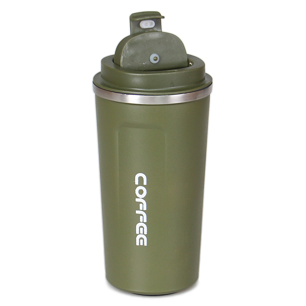 Termohrnek Coffee zelený - náhľad 2