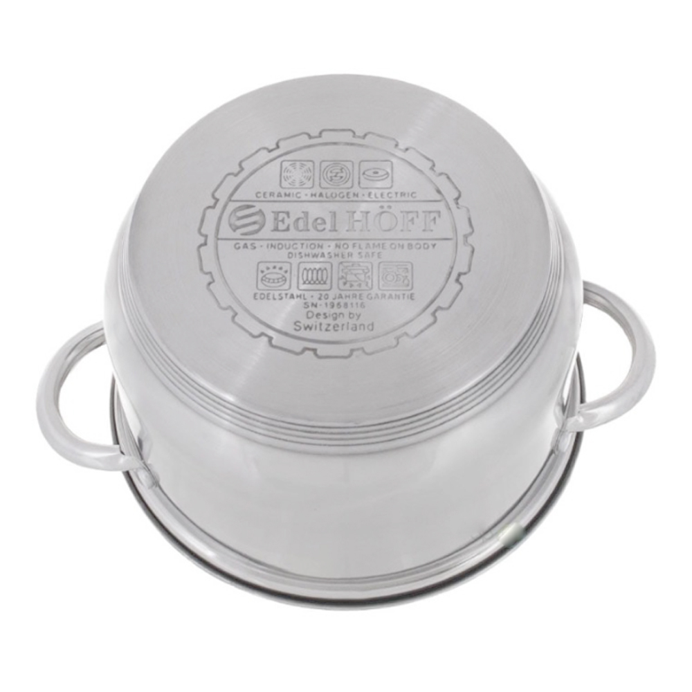 12-dílná sada hrnců z nerezové oceli EH-9013 - náhľad 2