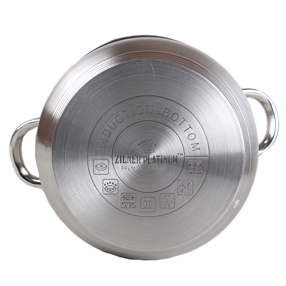 6-dílná sada hrnců z nerezové oceli - náhľad 2