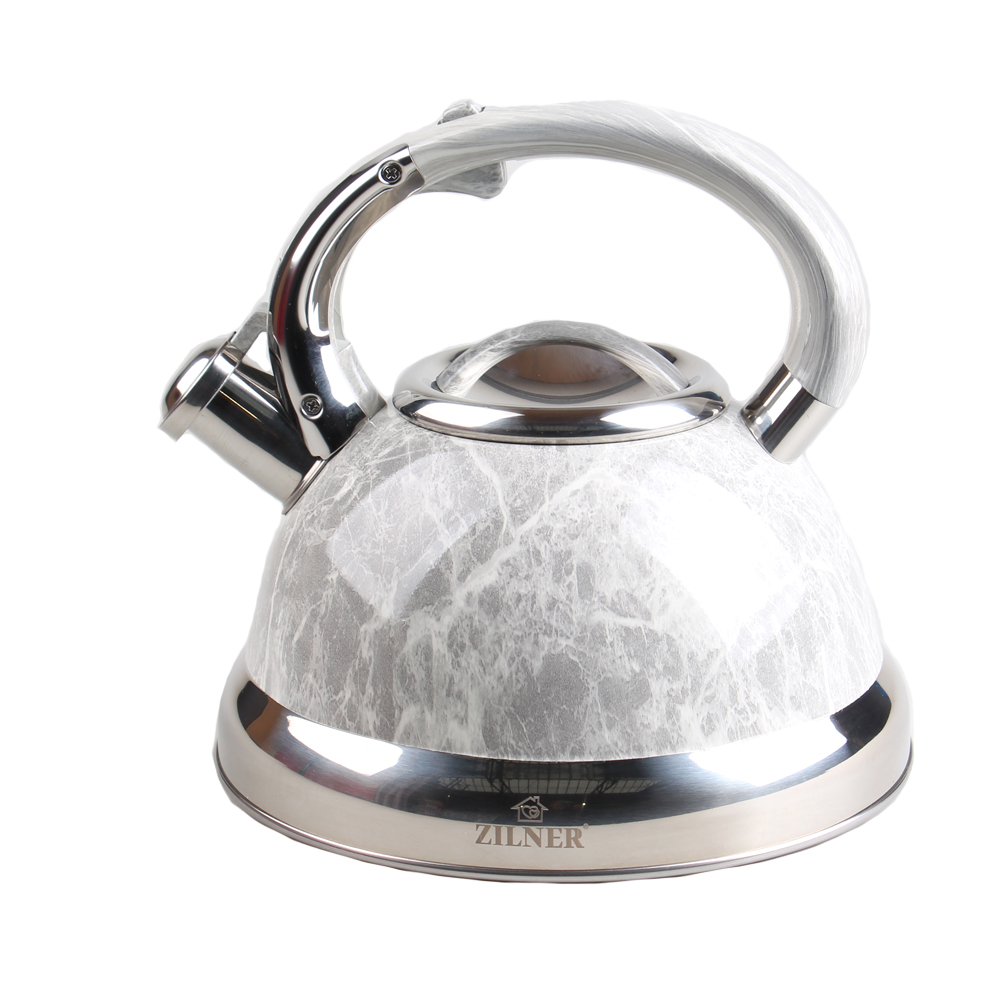 Kovová konvice 3l šedý mramor - náhľad 1