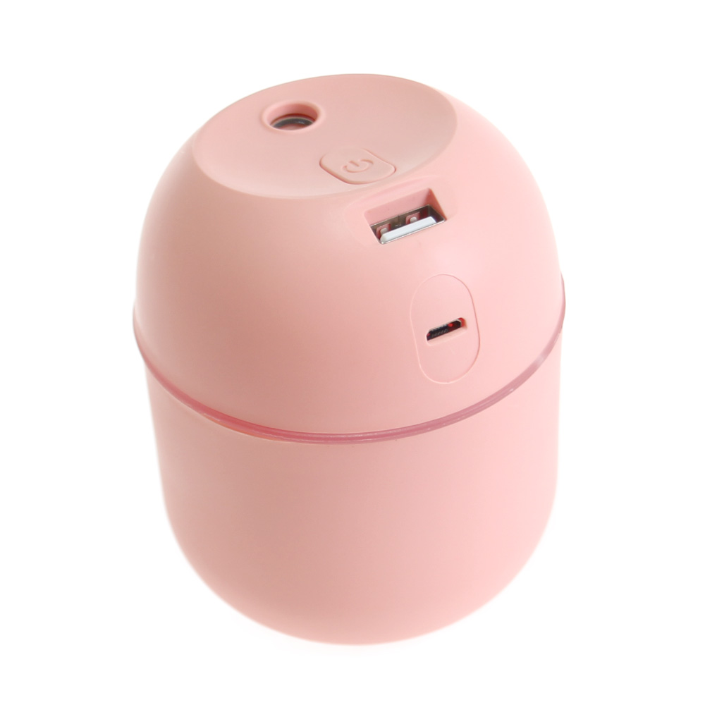 Mini zvlhčovač vzduchu růžový - náhľad 3