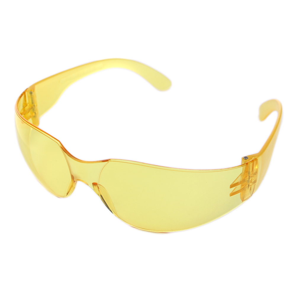 Plastové sluneční brýle č.1 - žluté - náhľad 2