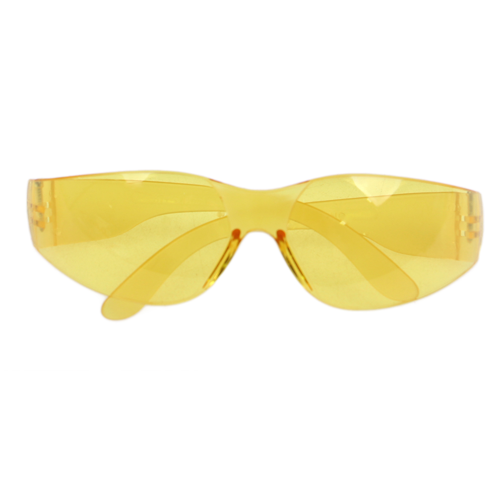 Plastové sluneční brýle č.1 - žluté - náhľad 3