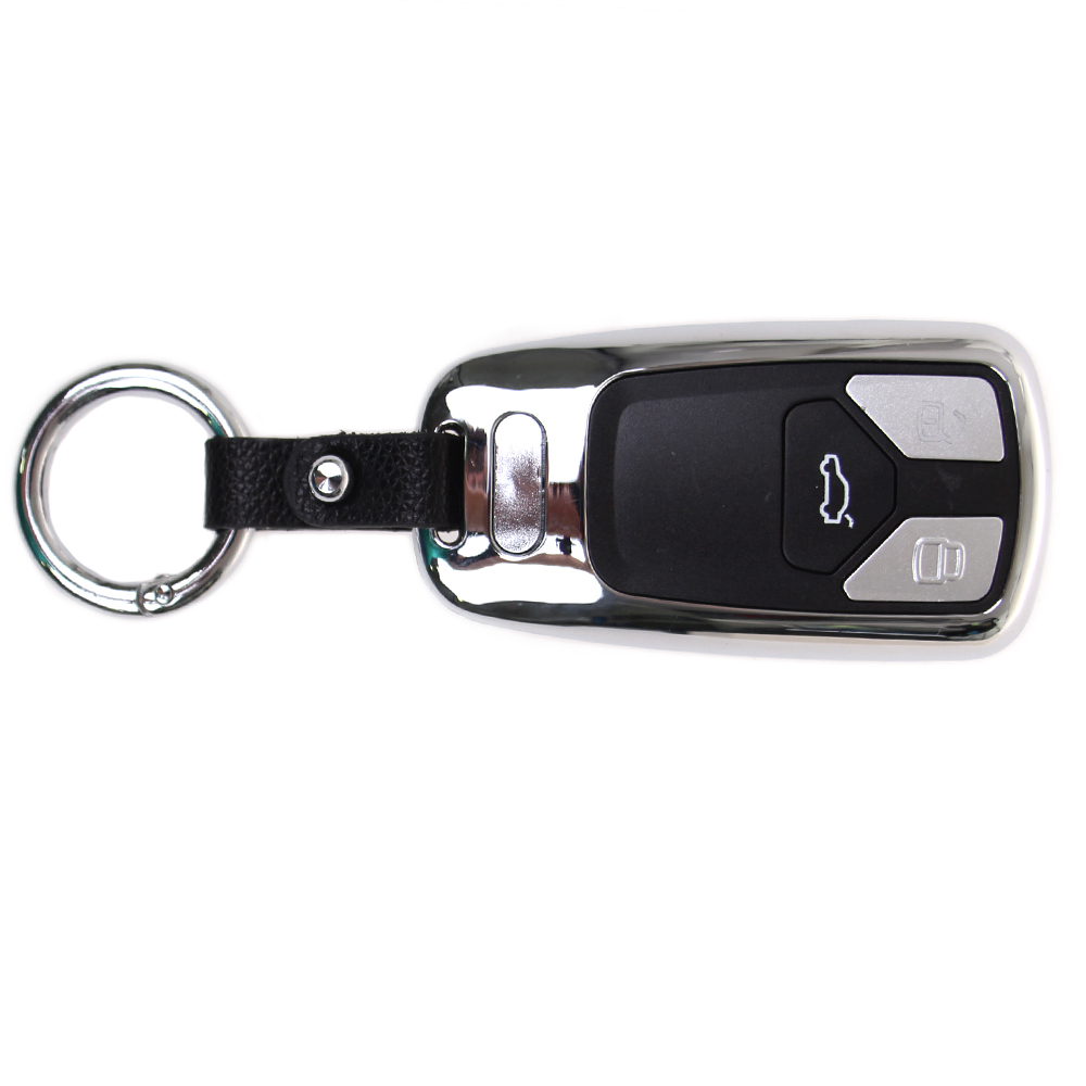USB zapalovač klíč od auta stříbrný - náhľad 1