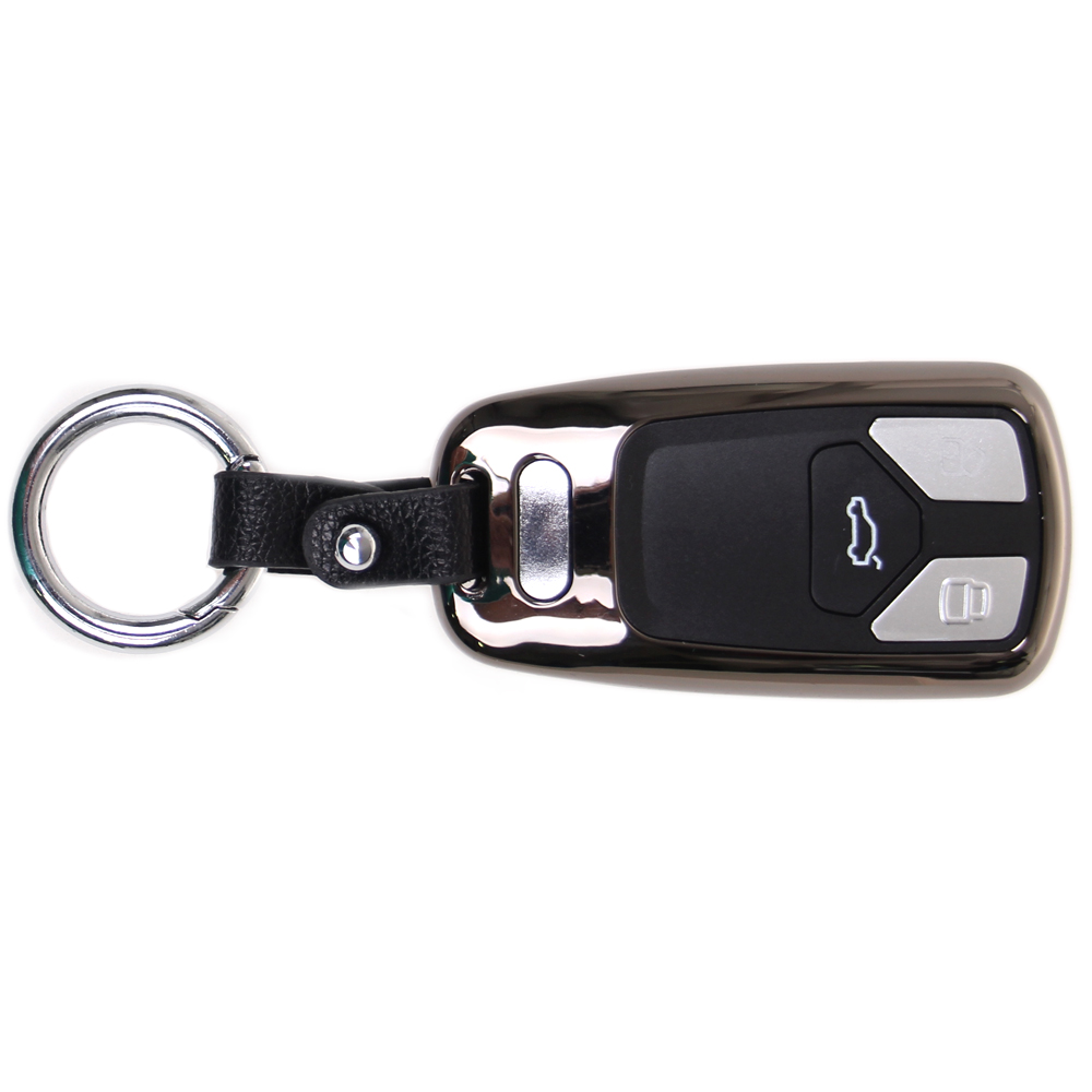 USB zapalovač klíč od auta hnědý - náhľad 1