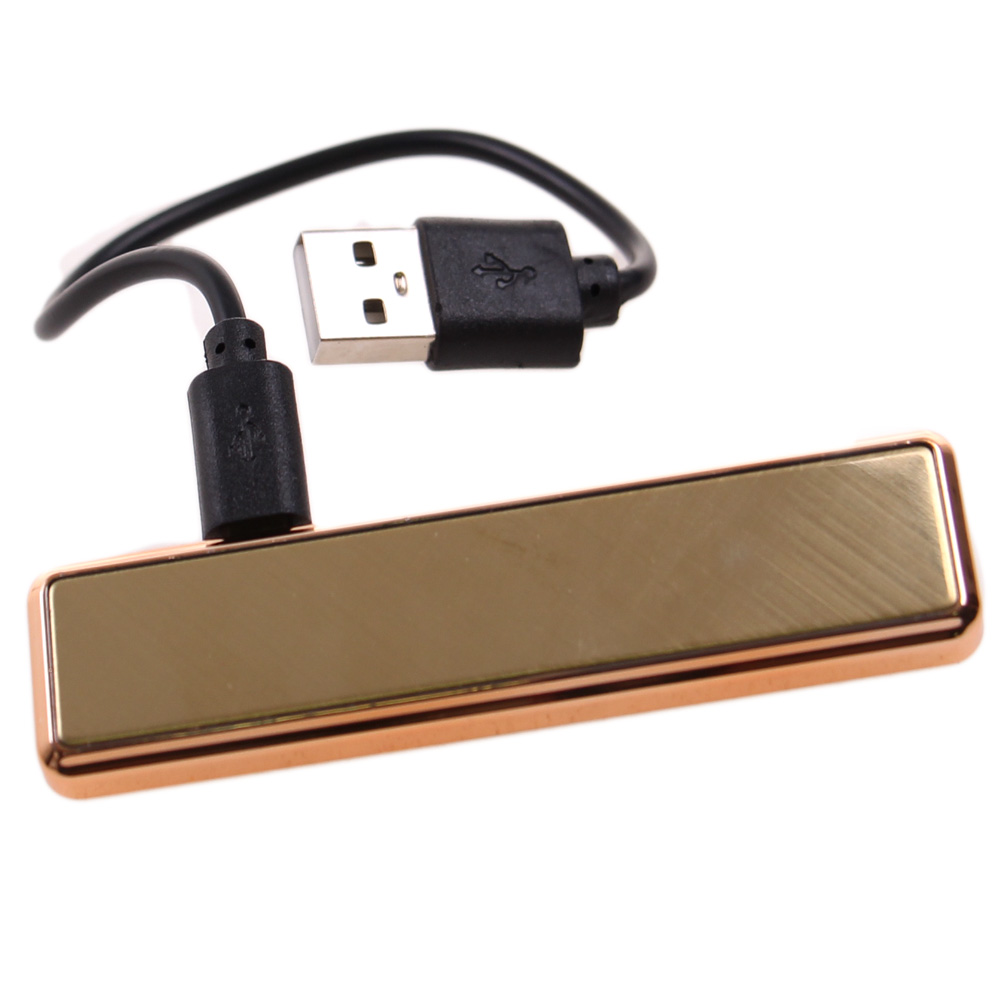 USB zapalovač zlatý - náhľad 3