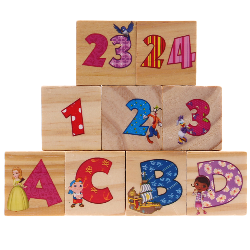 Dětské kostky s čísly a písmeny - náhľad 1