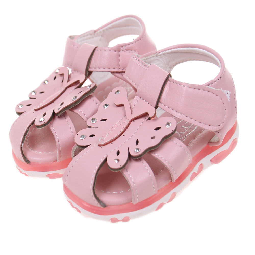 Dětské sandálky blikající růžové vel.25 - náhľad 1