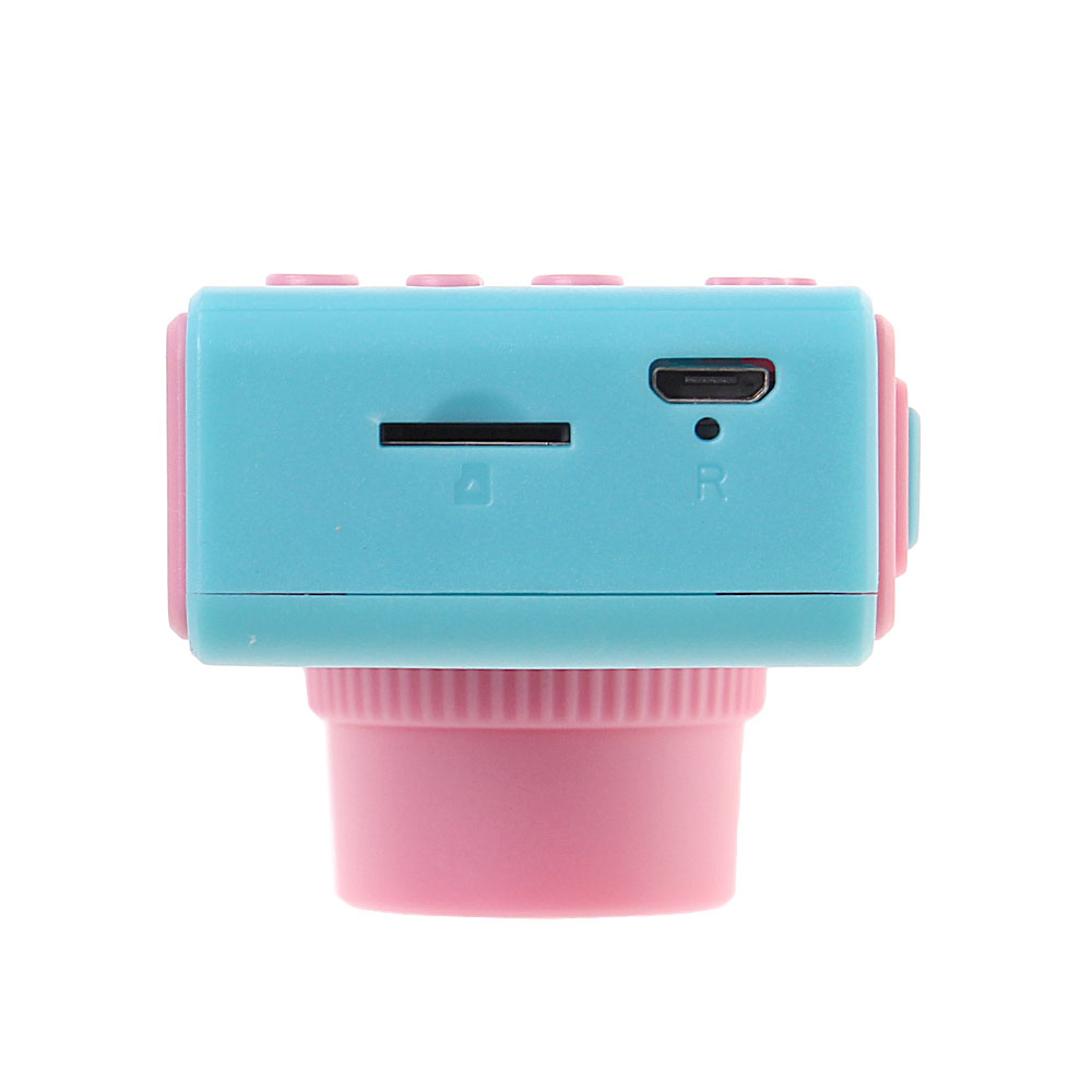 Dětský digitální mini fotoaparát s kamerou růžovo-modrý - náhľad 6