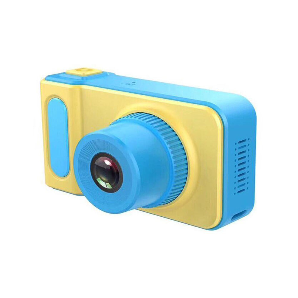 Dětský digitální mini fotoaparát s kamerou modrý - náhľad 2