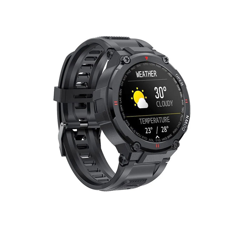 Chytré hodinky Smart Watch W22G černé - náhľad 3