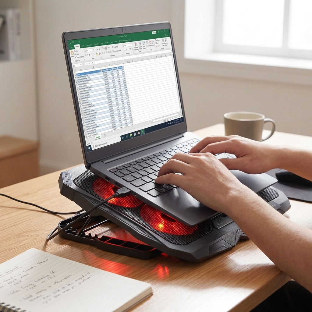 Chladicí podložka pod notebook 15″ S18 - náhľad 6