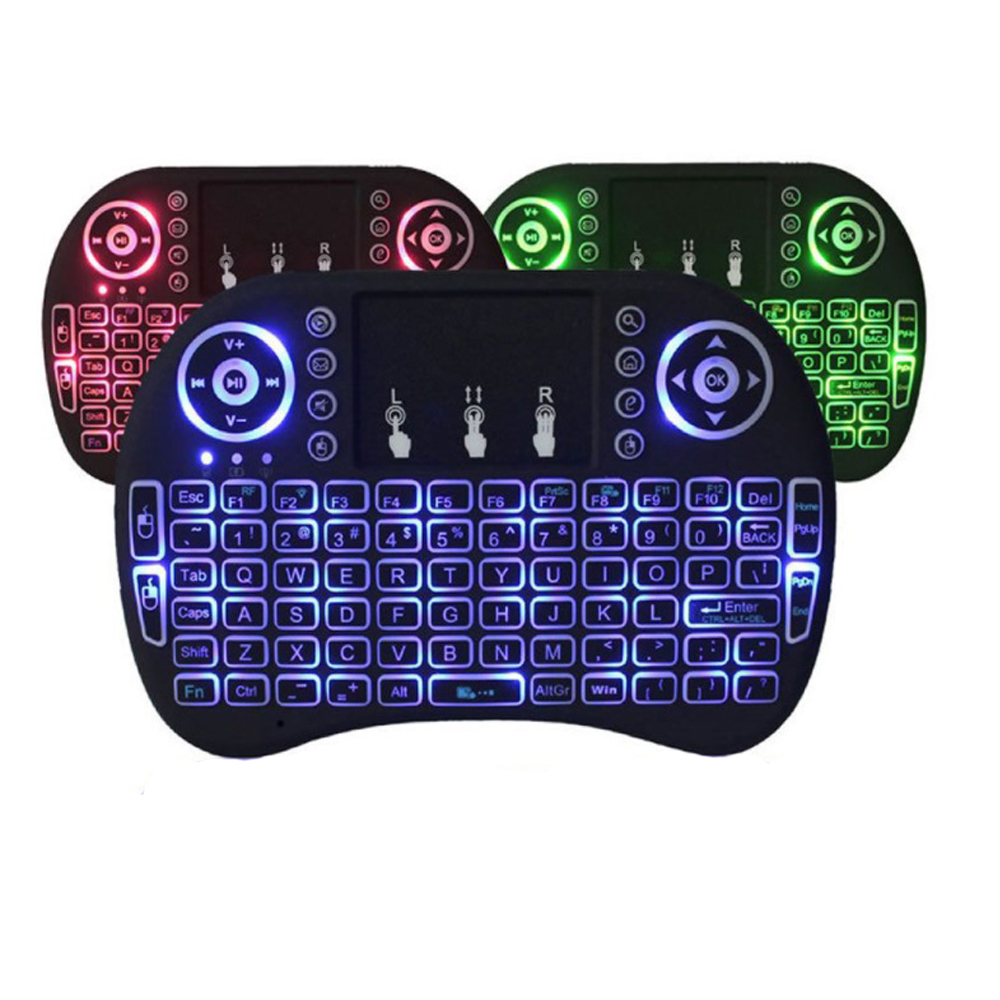 Mini podsvícená klávesnice RGB - náhľad 1