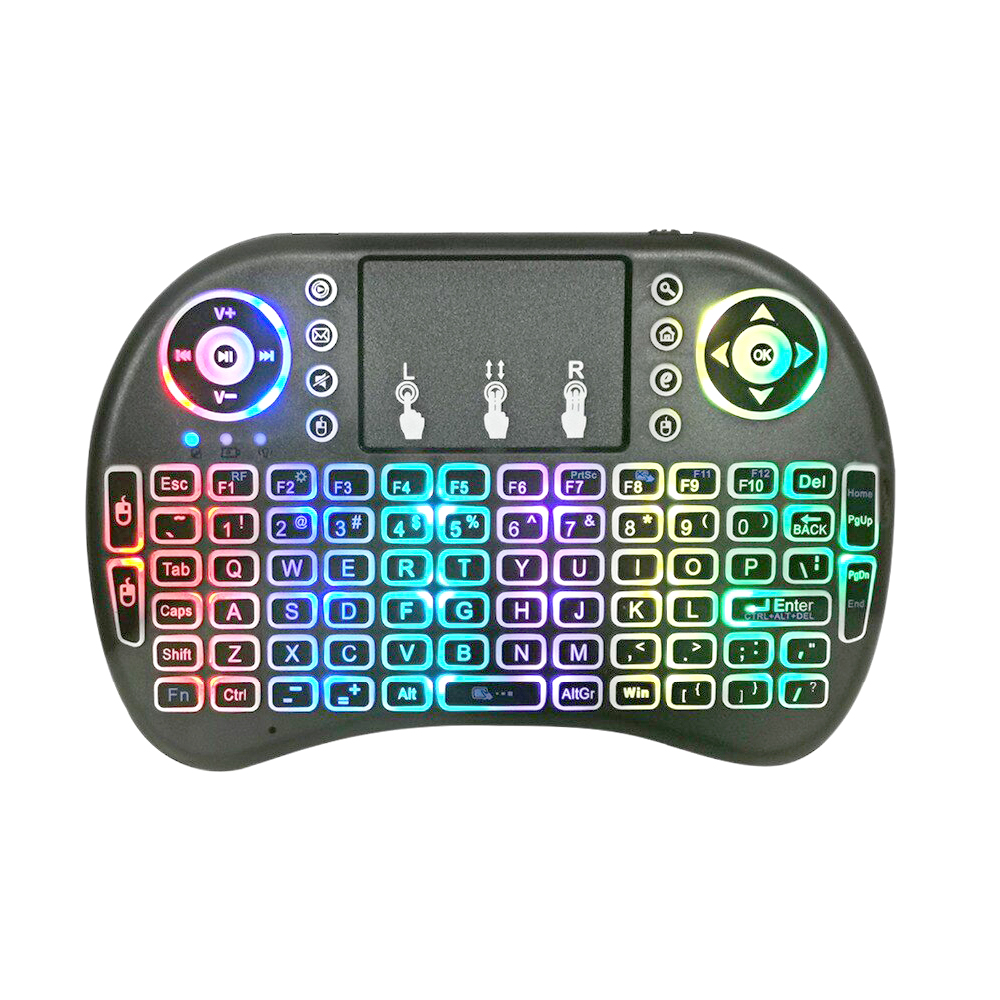 Mini podsvícená klávesnice RGB - náhľad 7