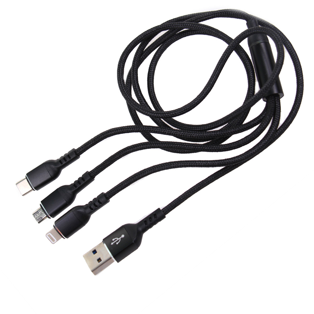 USB kabel 3 v 1 - náhľad 2