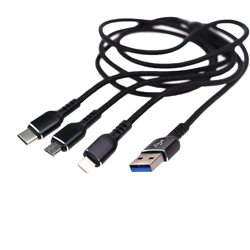 USB kabel 3 v 1 - náhľad 3