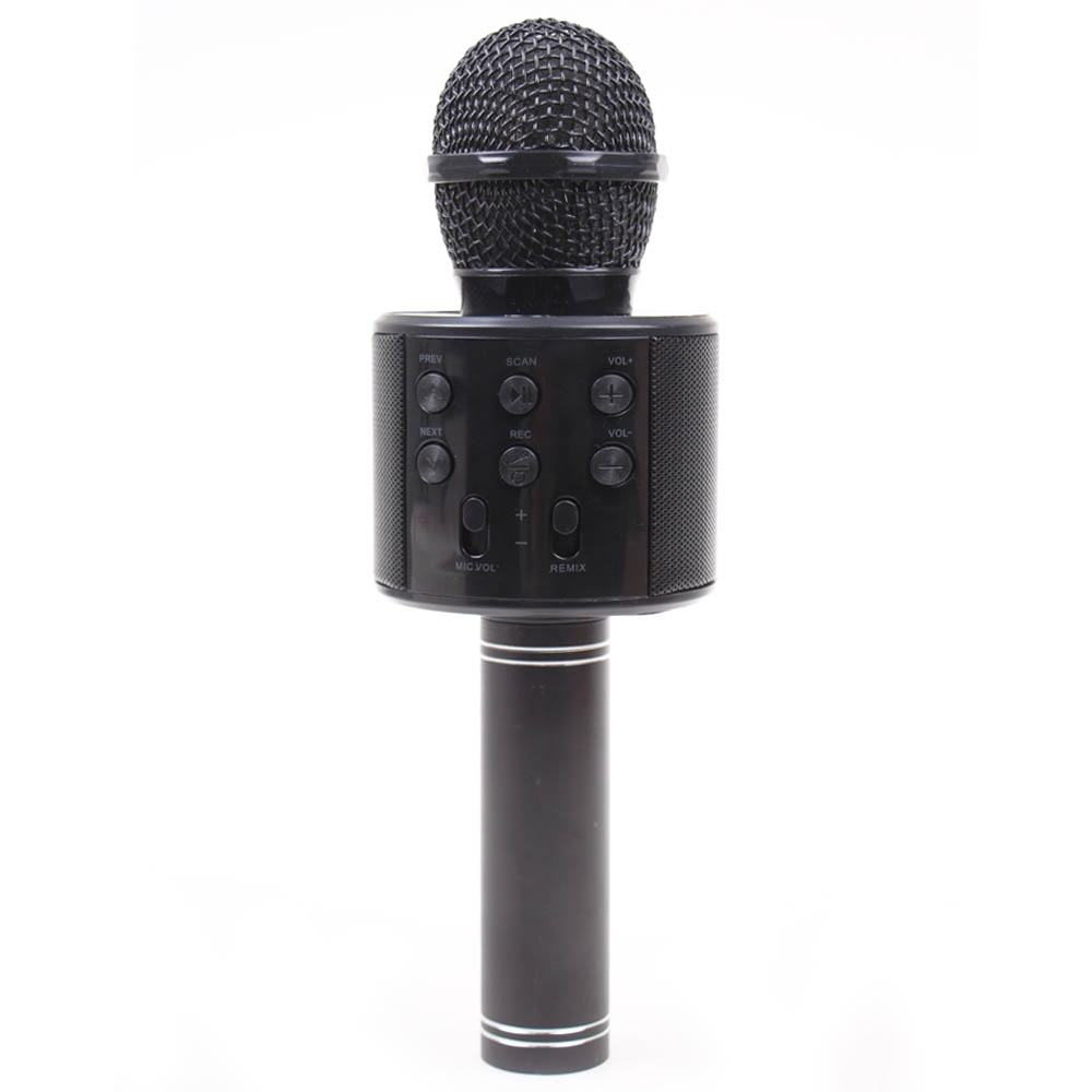 Karaoke mikrofon WS-858 černý - náhľad 2