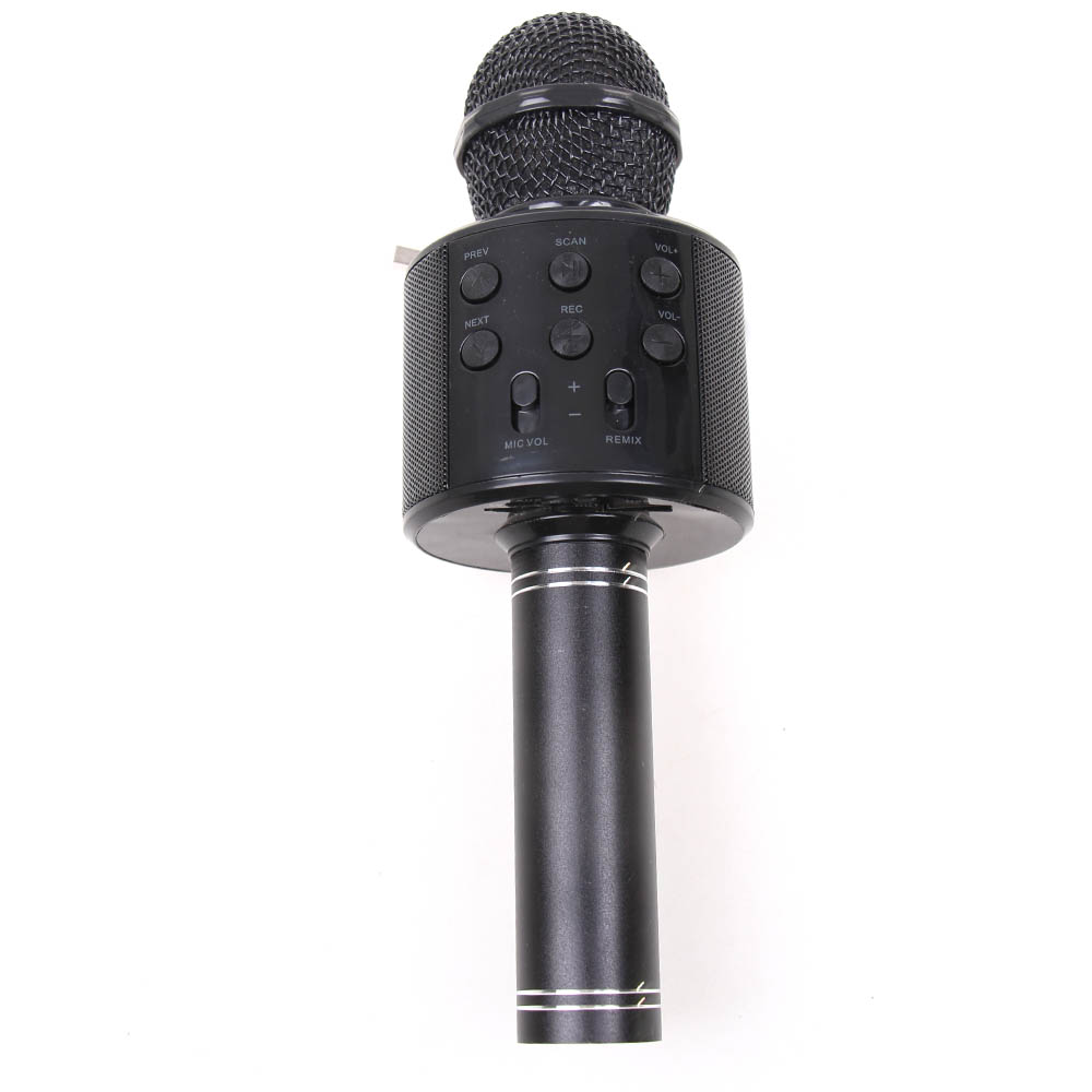 Karaoke mikrofon WS-858 černý - náhľad 5