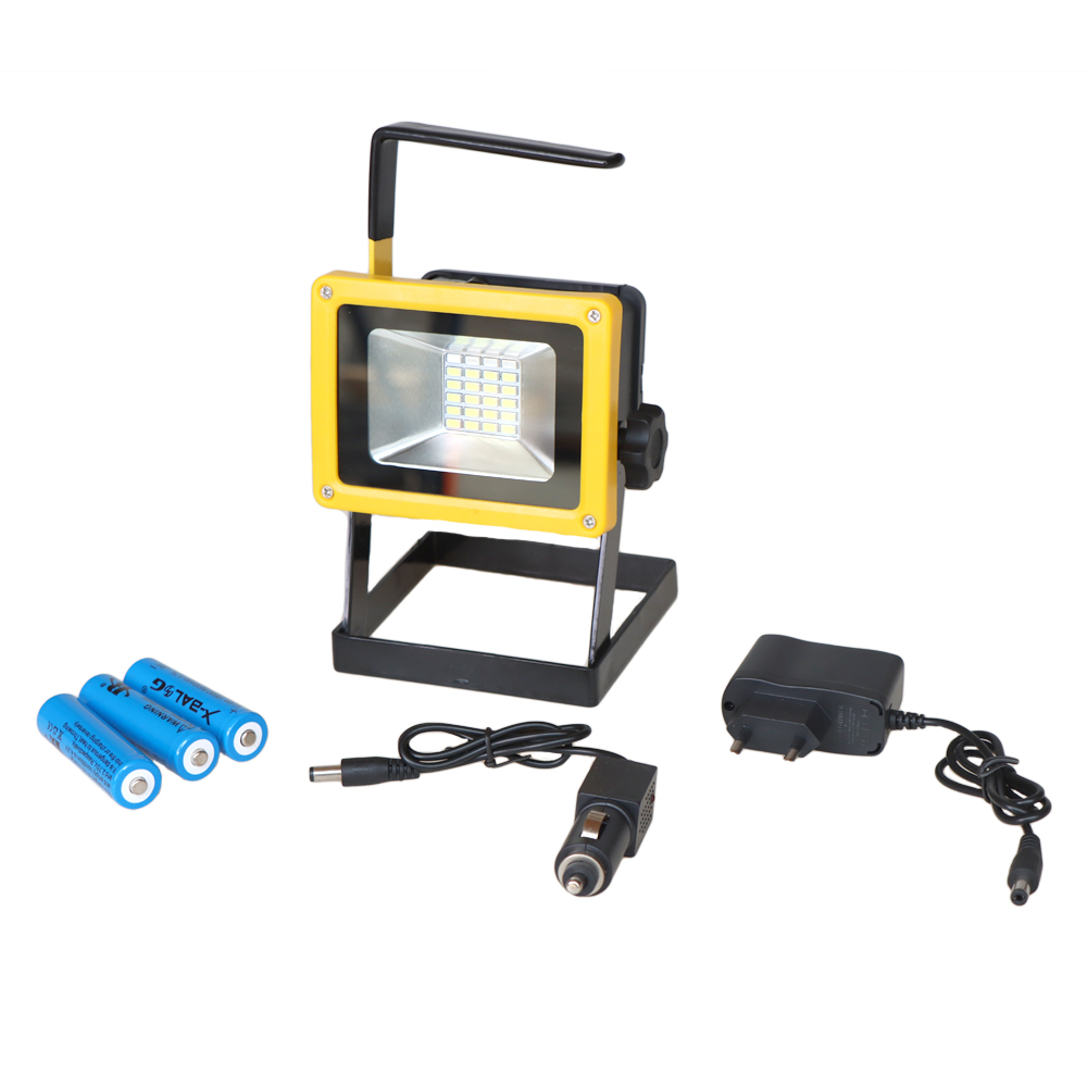 LED Reflektor 100W malý + dobíjecí baterie - náhľad 1