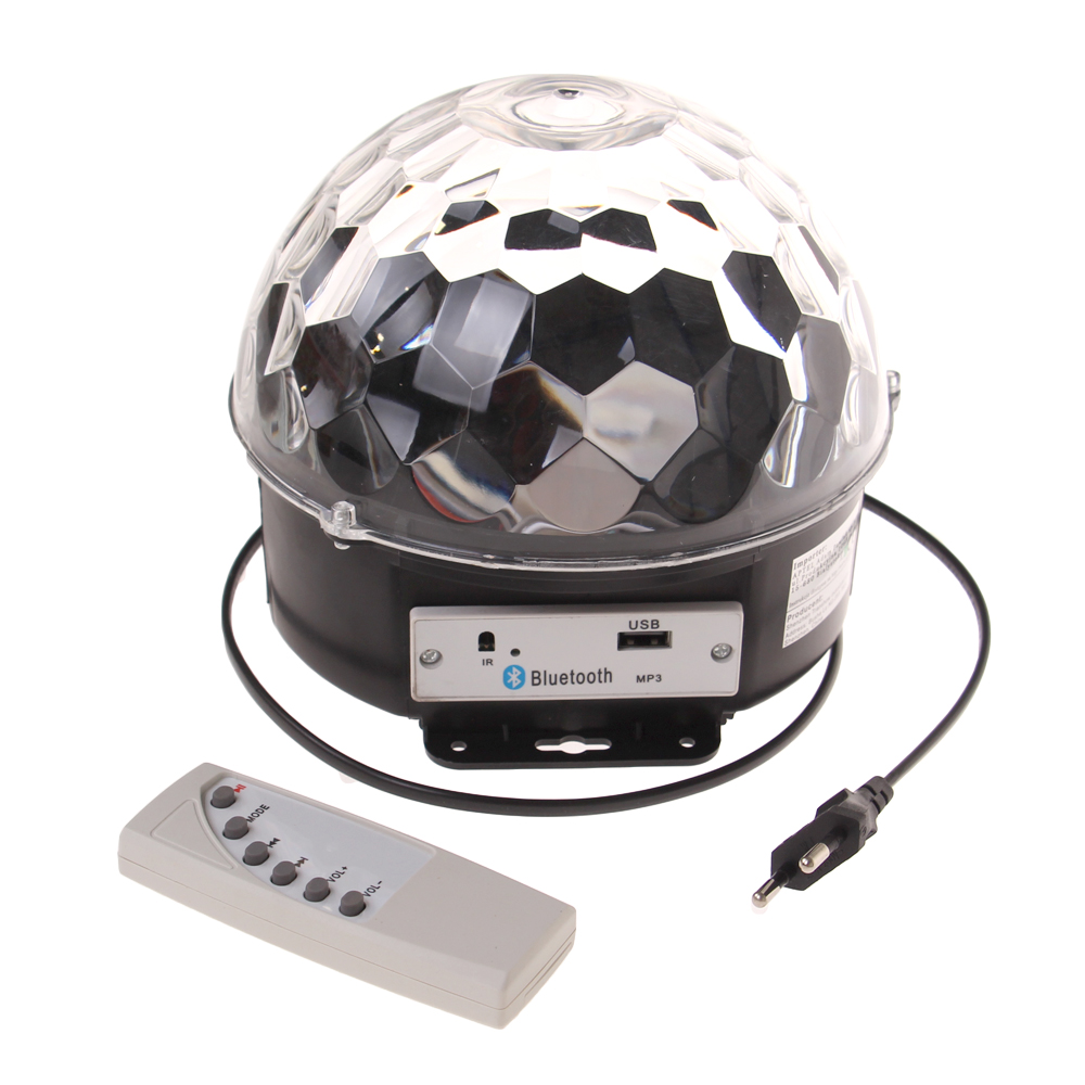 LED mini disco koule s ovladačem - náhľad 1