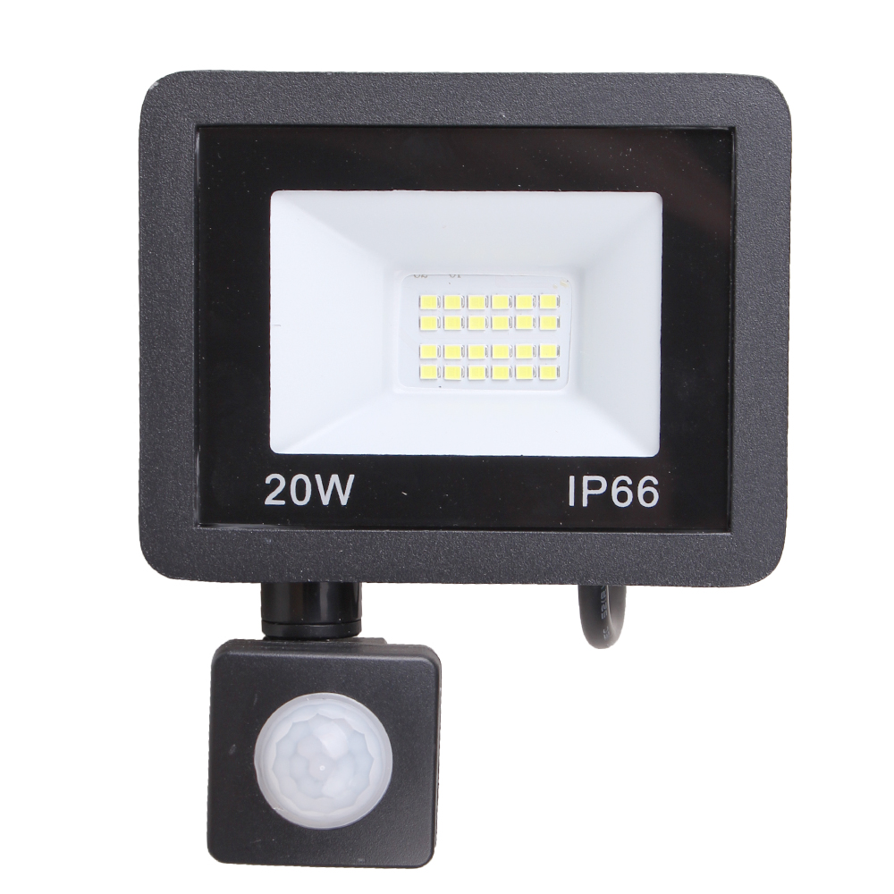 LED reflektor s pohybovým čidlem 20 W IP66 - náhľad 1